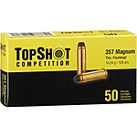 TOPSHOT Competition .357 Magnum Teilmantel Flachkopf 10,2g/158grs. 50 Stk